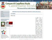 Tablet Screenshot of comune.castellana-sicula.pa.it